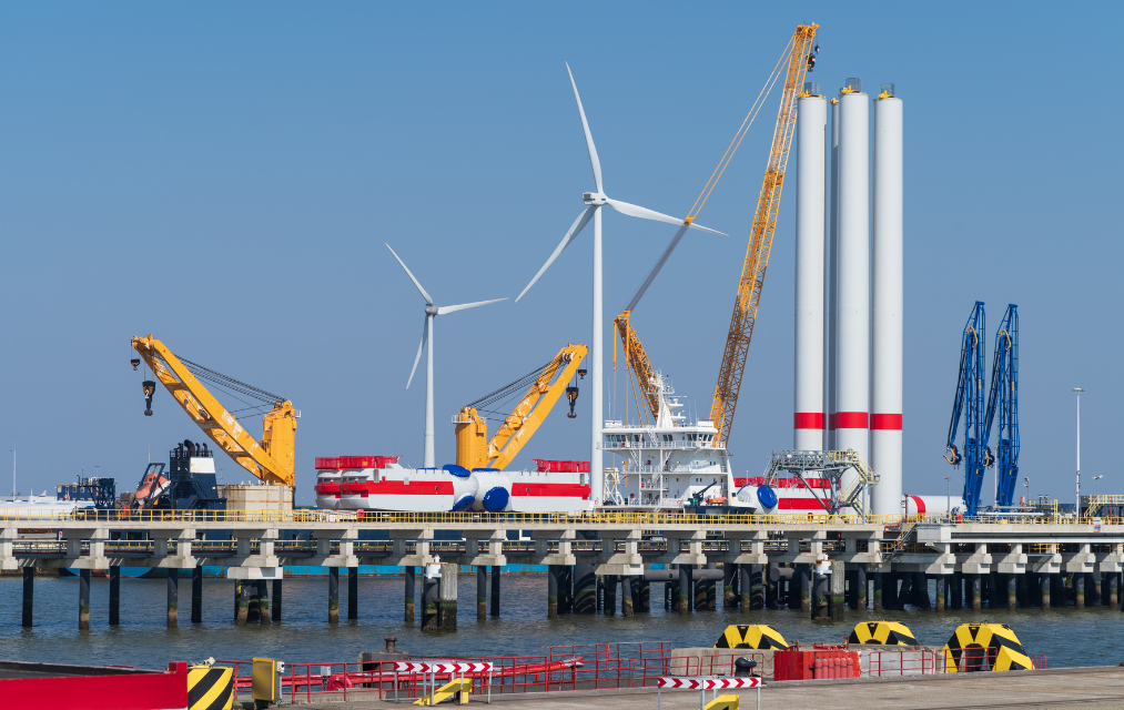 Offshore wind worksite