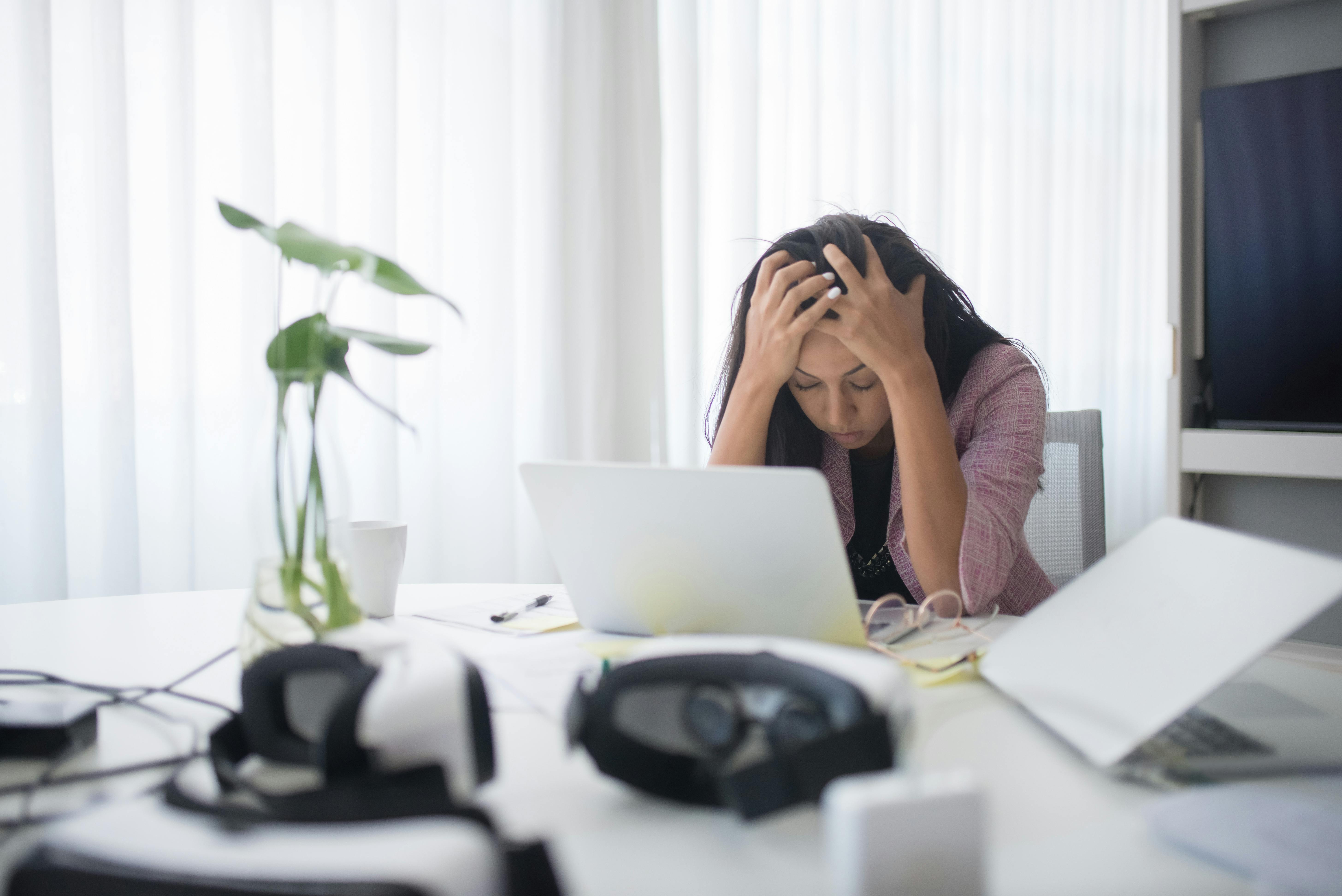 stressed employee