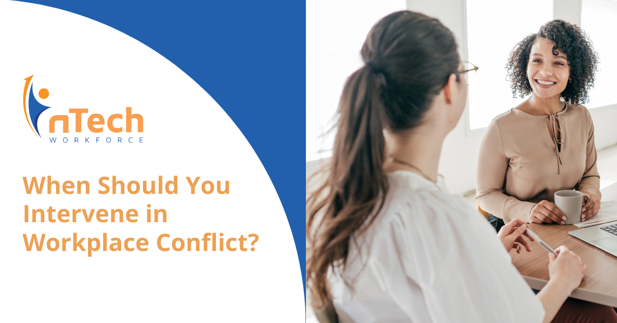 When Should You Intervene in Workplace Conflict?